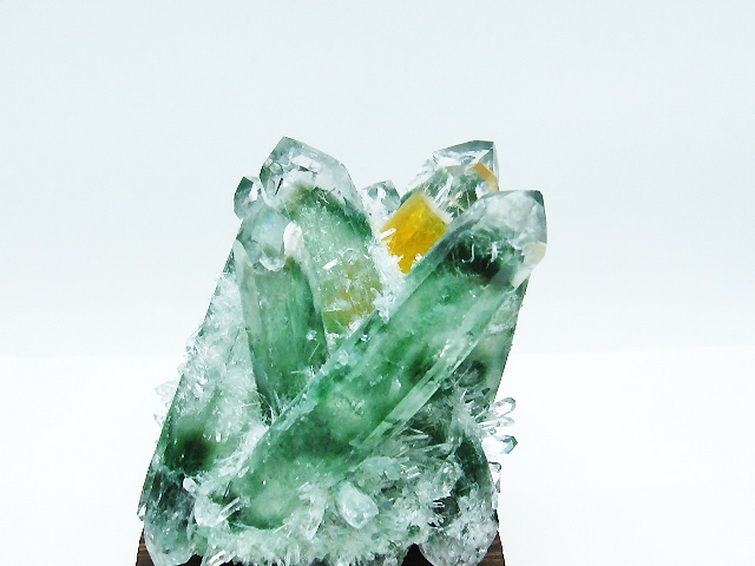 緑水晶 グリーンクォーツ クラスター[T802-5359] 2枚目