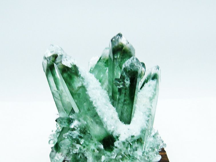 緑水晶 グリーンクォーツ クラスター[T802-5366] 2枚目