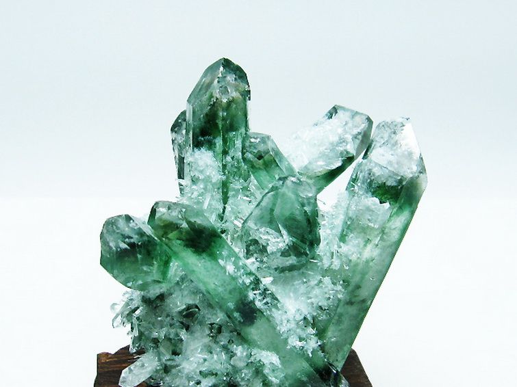 緑水晶 グリーンクォーツ クラスター[T802-5366] 3枚目