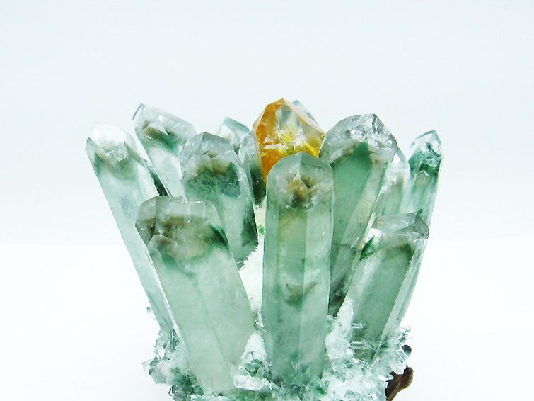 緑水晶 グリーンクォーツ クラスター [t802-5383] 3枚目