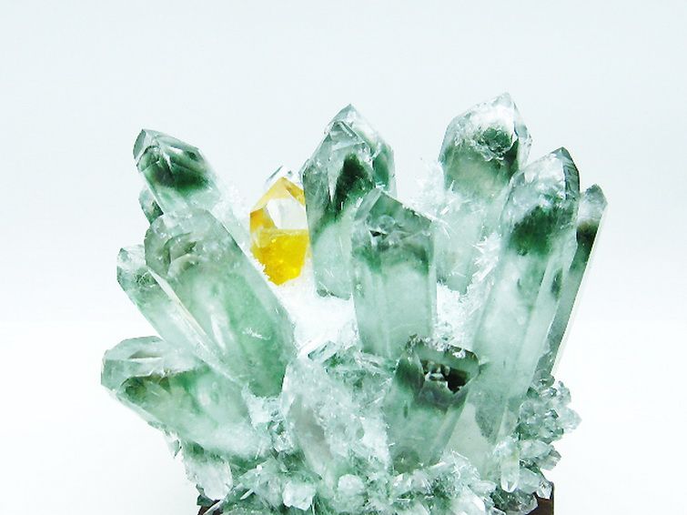 緑水晶 グリーンクォーツ クラスター [t802-5408] 3枚目