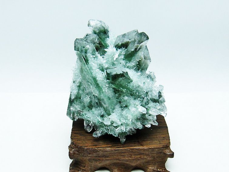 緑水晶 グリーンクォーツ クラスター [t802-5425] 1枚目