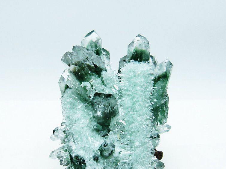 緑水晶 グリーンクォーツ クラスター [t802-5425] 3枚目