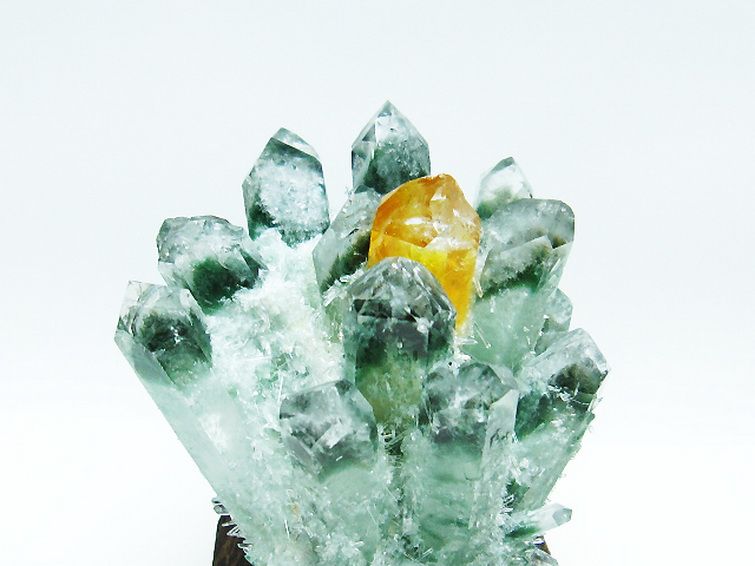 緑水晶 グリーンクォーツ クラスター [t802-5444] 2枚目