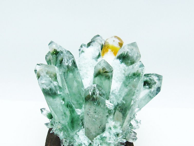 緑水晶 グリーンクォーツ クラスター [t802-5456] 2枚目