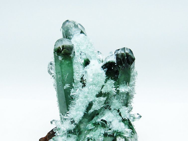 緑水晶 グリーンクォーツ クラスター [t802-5470] 3枚目