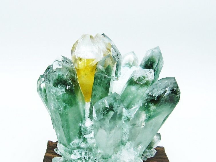 緑水晶 グリーンクォーツ クラスター [t802-5474] 3枚目