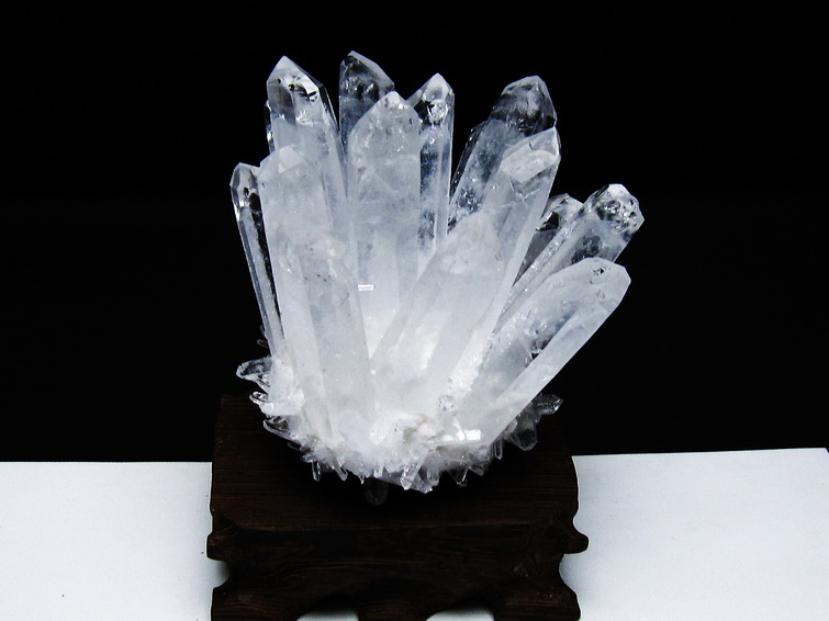 パワーストーン 天然石 レムリアンシード水晶クラスター[T802-5745]