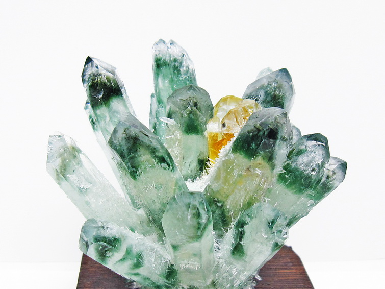 緑水晶 グリーンクォーツ クラスター[T802-5810] 2枚目