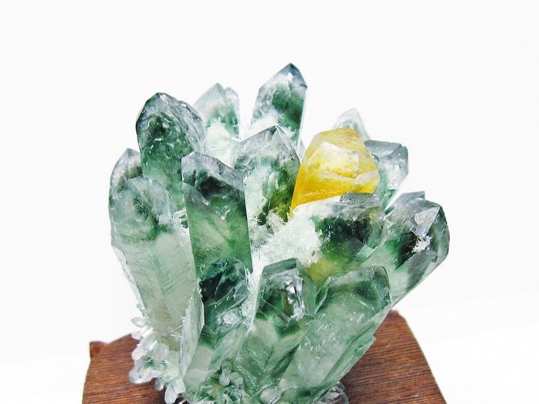 パワーストーン 天然石 緑水晶 グリーンクォーツ クラスター