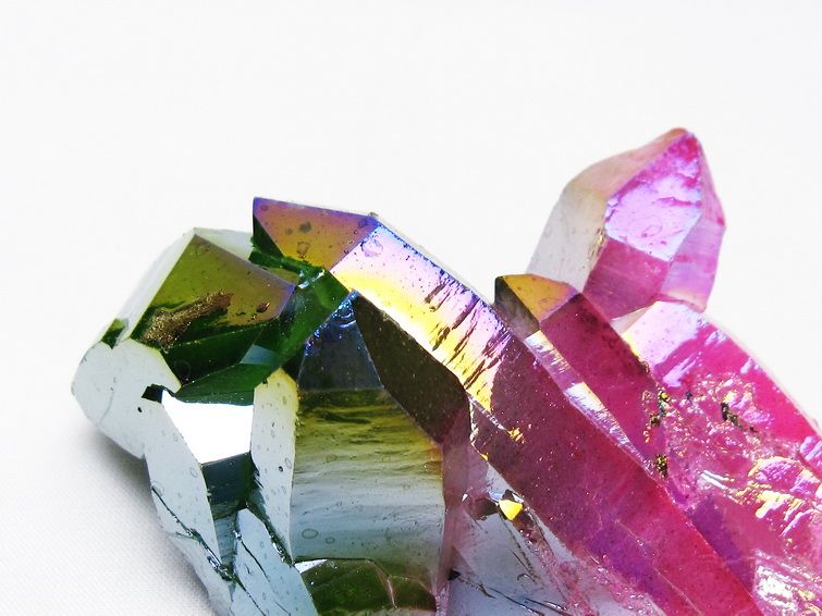 オーラ水晶 オーラクリスタル クラスター (レインボー)[T802-6142] 2枚目