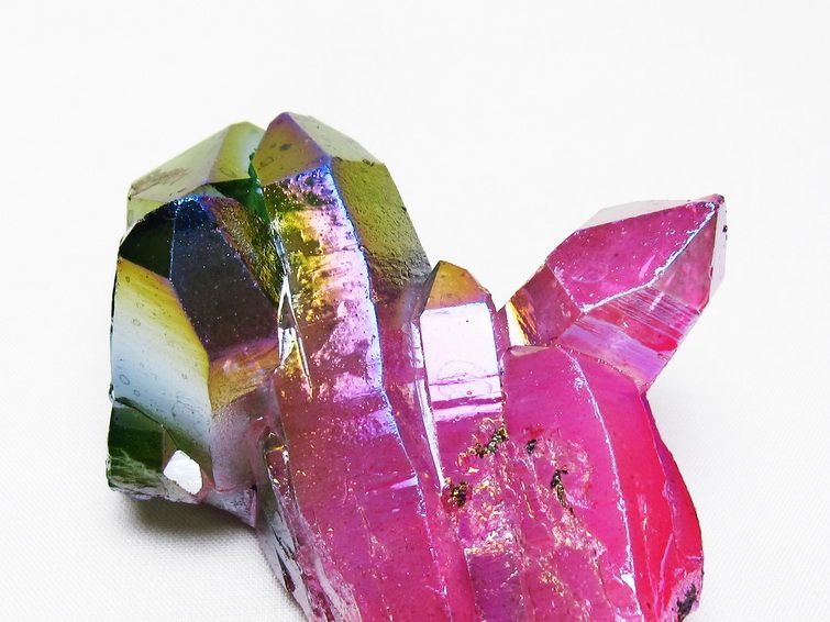 オーラ水晶 オーラクリスタル クラスター (レインボー)[T802-6142] 3枚目