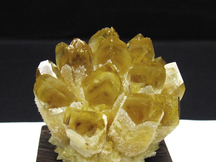 黄水晶 イエロークォーツ クラスター  [t802-6298] 2枚目