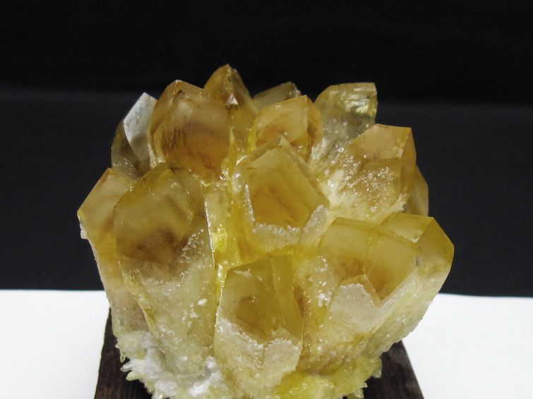 黄水晶 イエロークォーツ クラスター [t802-6300]
