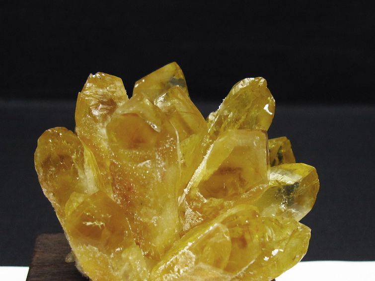 黄水晶 イエロークォーツ クラスター  [t802-6315] 3枚目