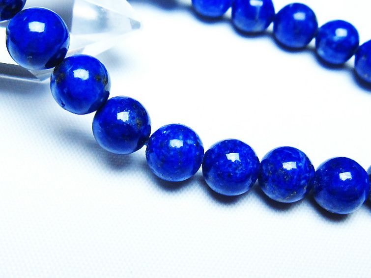 ラピスラズリブレスレット 8mm [t83-11263] 3枚目