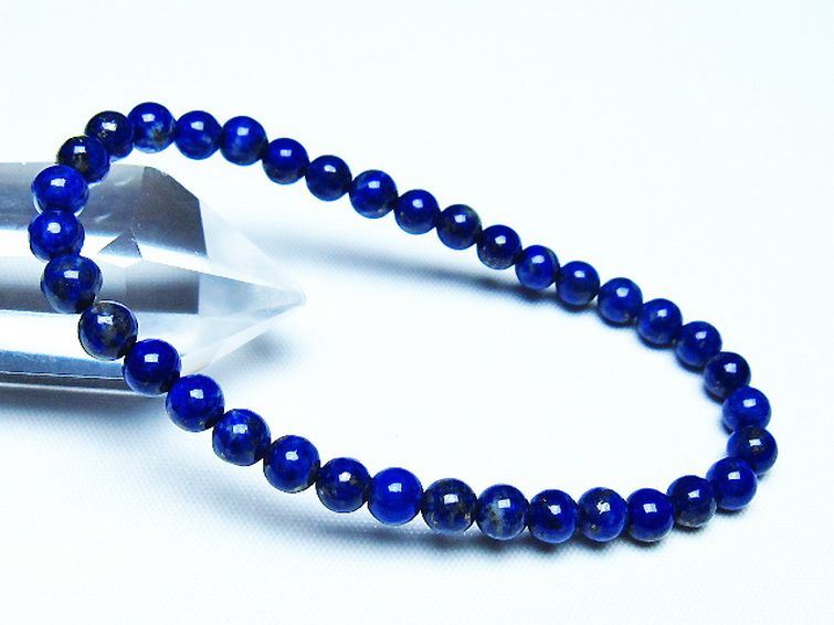 ラピスラズリブレスレット 5mm [t83-11280] 1枚目