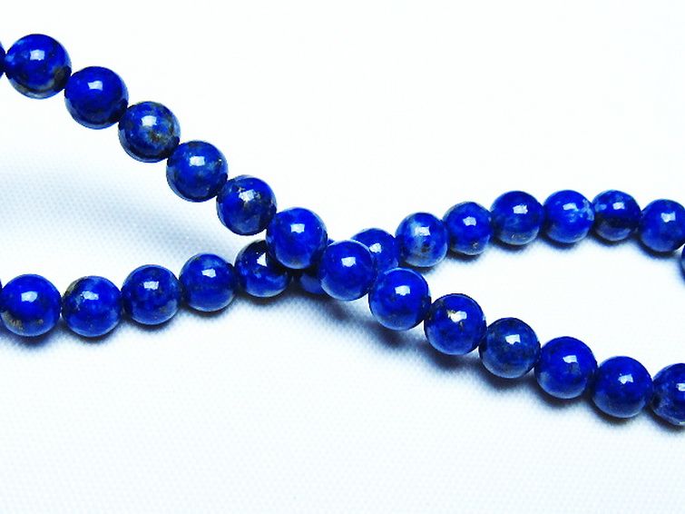ラピスラズリブレスレット 5mm [t83-11306] 2枚目