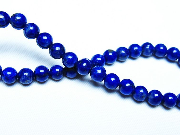 ラピスラズリブレスレット 5mm [t83-11325] 2枚目