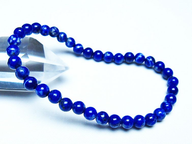 ラピスラズリブレスレット 5mm [t83-11326] 1枚目