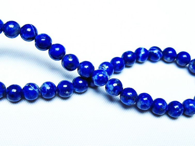 ラピスラズリブレスレット 5mm [t83-11326] 2枚目
