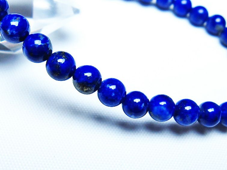 ラピスラズリブレスレット 5mm [t83-11332] 3枚目