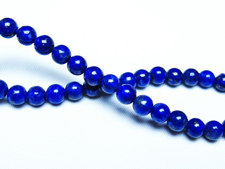 ラピスラズリブレスレット 5mm [t83-11336] 2枚目