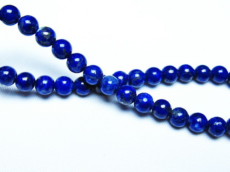 ラピスラズリブレスレット 5mm [t83-11337] 2枚目