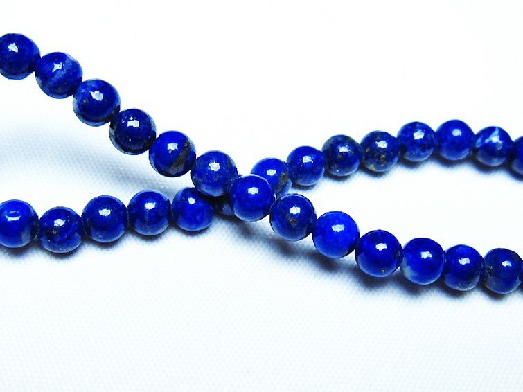 ラピスラズリブレスレット 5mm [t83-11349] 2枚目