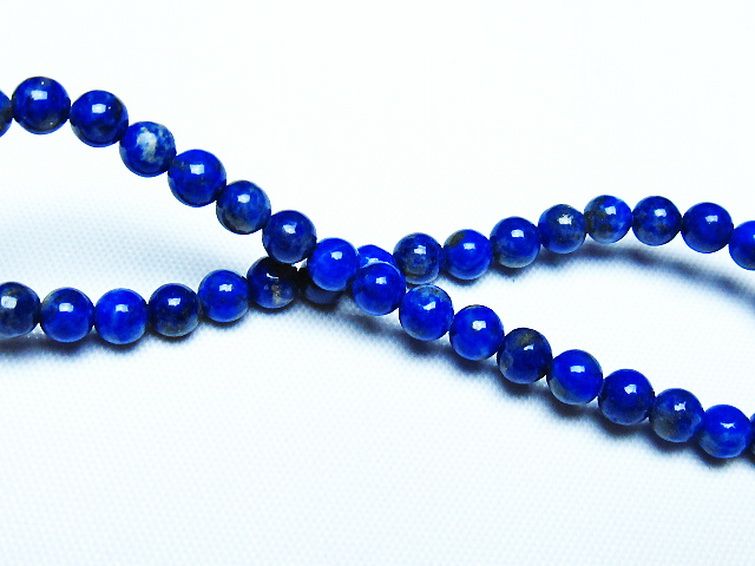 ラピスラズリブレスレット 4mm [t83-11369] 2枚目