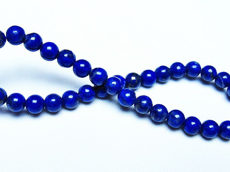 ラピスラズリブレスレット 5mm [t83-11387] 2枚目