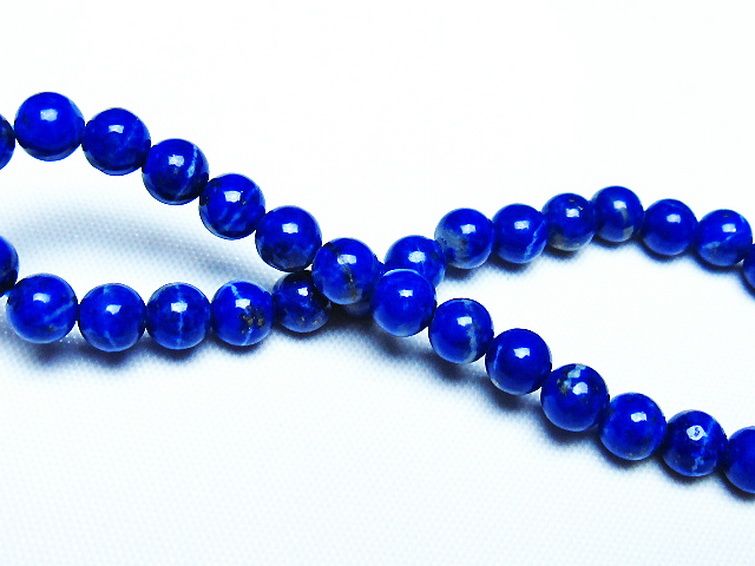 ラピスラズリブレスレット 5mm [t83-11406] 2枚目