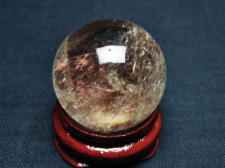 ヒマラヤ水晶丸玉 24mm [T91-8808] 3枚目