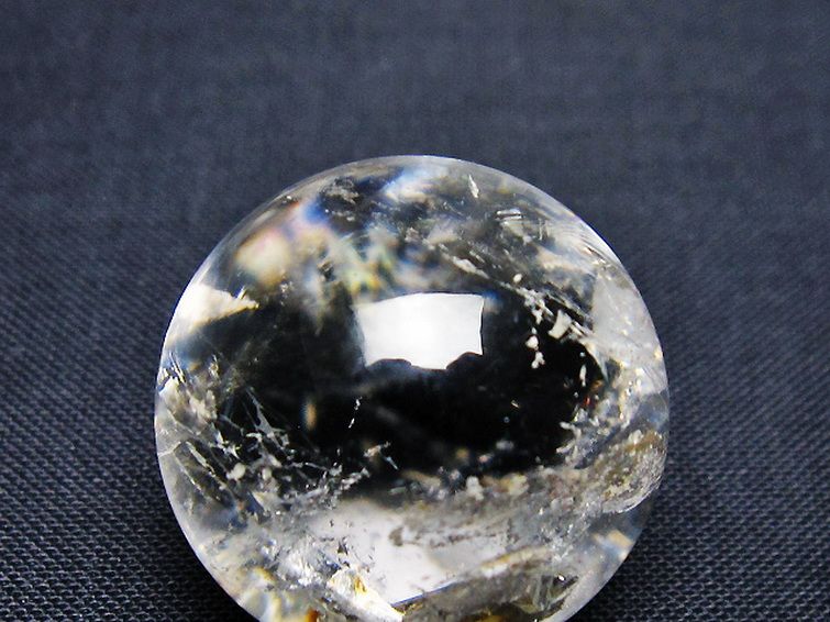 ヒマラヤ水晶丸玉 27mm [T91-8883] 2枚目