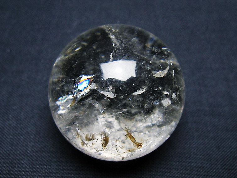 ヒマラヤ水晶丸玉 31mm [T91-9025] 1枚目