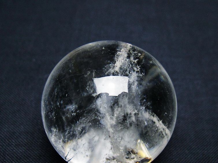 ヒマラヤ水晶丸玉 32mm [T91-9032] 2枚目