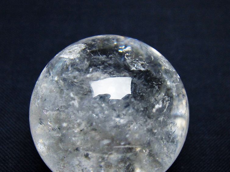 ヒマラヤ水晶丸玉 29mm [t91-9153] 2枚目