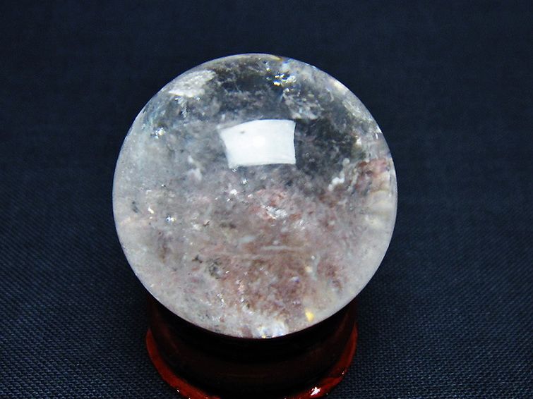 ヒマラヤ水晶丸玉 29mm [t91-9153] 3枚目