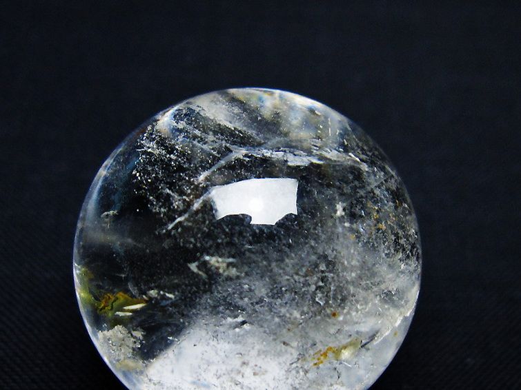 ヒマラヤ水晶丸玉 27mm [t91-9161] 2枚目