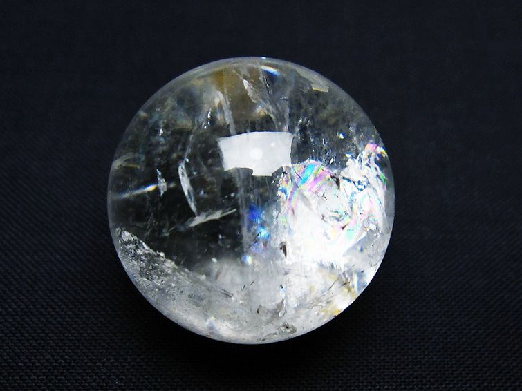 ヒマラヤ水晶丸玉 27mm [t91-9162] 1枚目