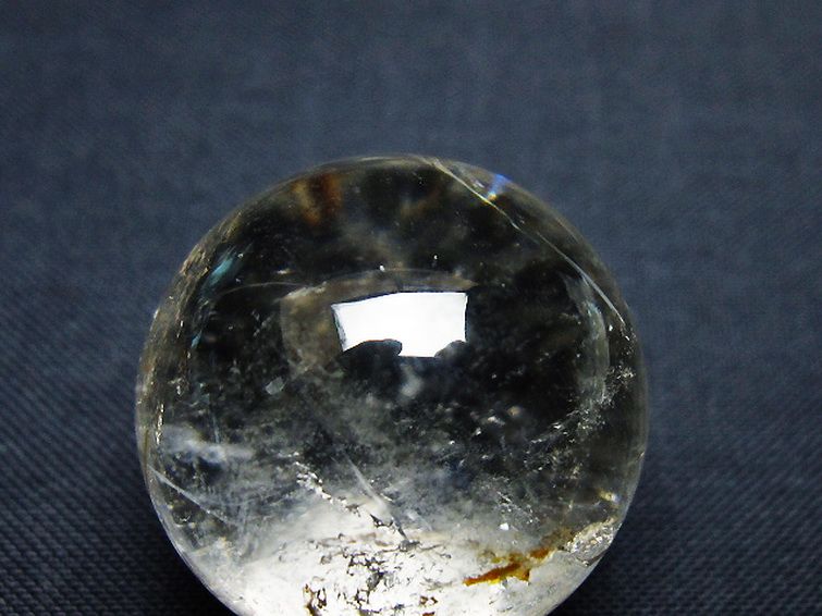 ヒマラヤ水晶丸玉 25mm [t91-9167] 2枚目