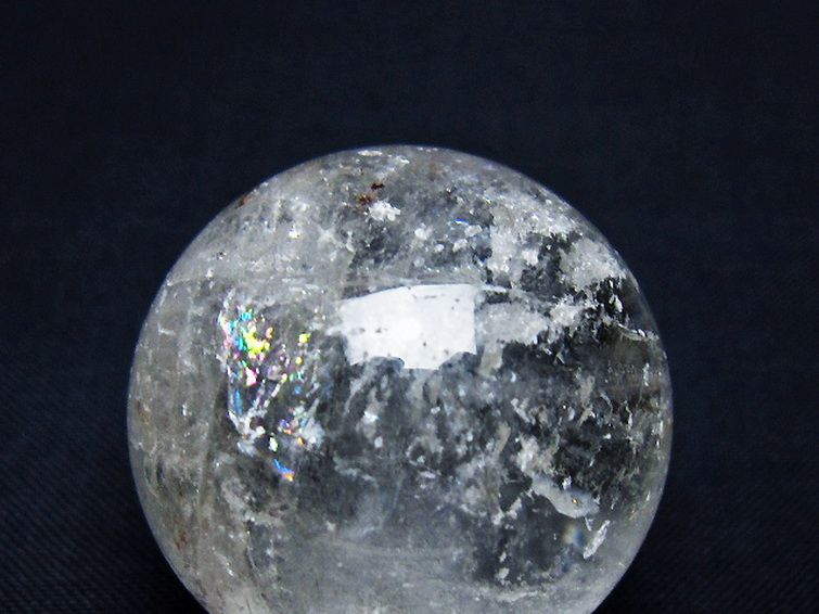ヒマラヤ水晶丸玉 32mm [t91-9187] 2枚目