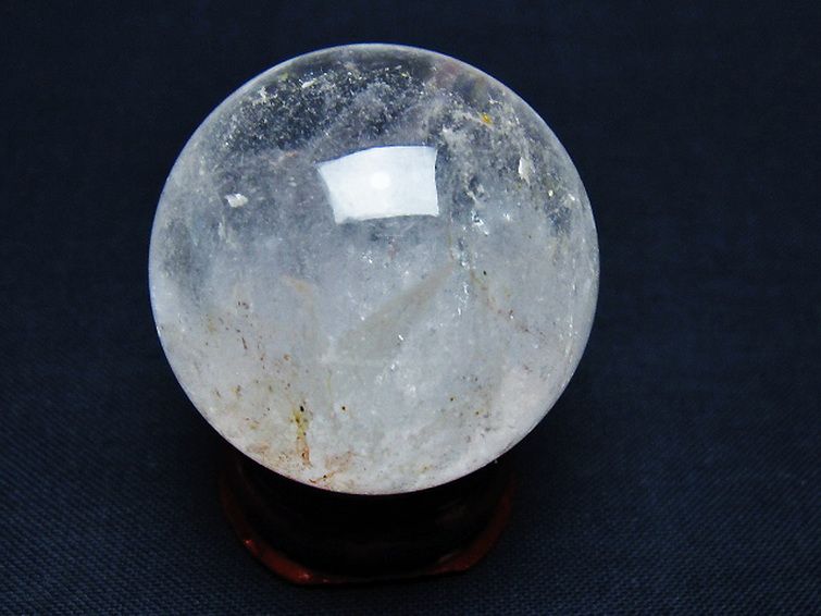 ヒマラヤ水晶丸玉 33mm [t91-9190] 3枚目