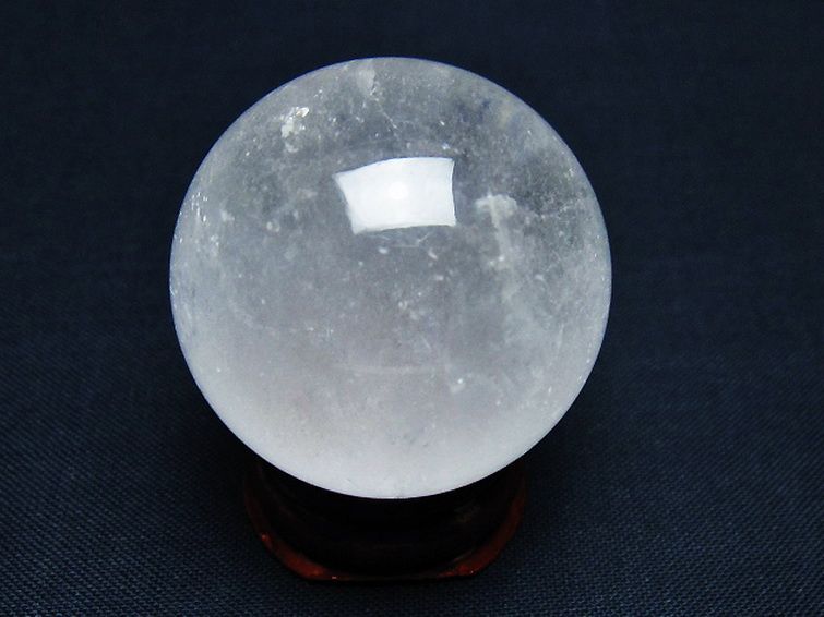 ヒマラヤ水晶丸玉 34mm [t91-9191] 3枚目