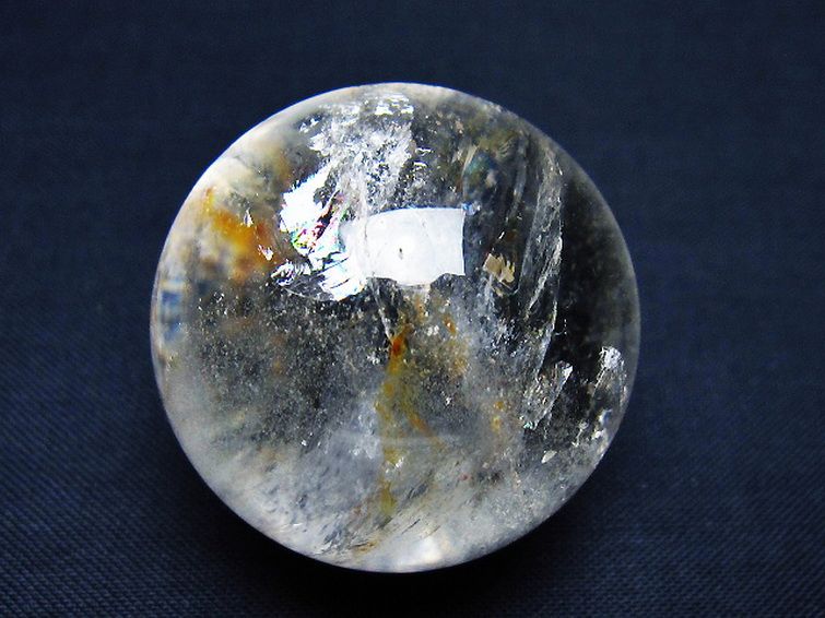 ヒマラヤ水晶丸玉 35mm [t91-9251] 1枚目