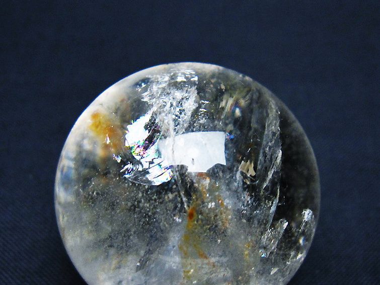 ヒマラヤ水晶丸玉 35mm [t91-9251] 2枚目