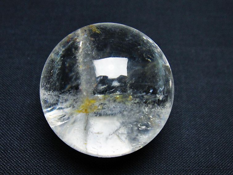 ヒマラヤ水晶丸玉 32mm [t91-9262] 1枚目