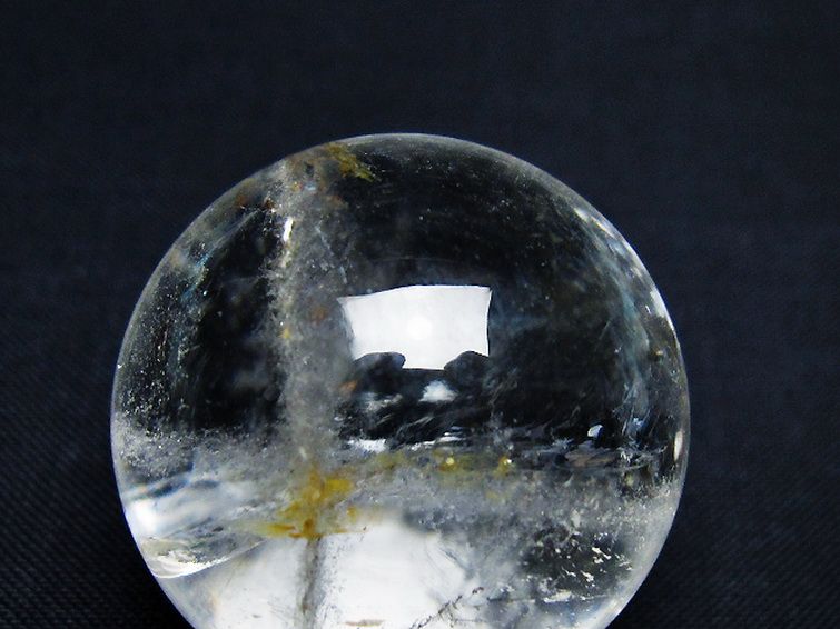 ヒマラヤ水晶丸玉 32mm [t91-9262] 2枚目