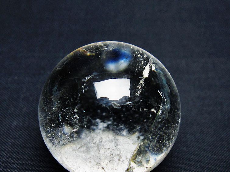 ヒマラヤ水晶丸玉 33mm [t91-9272] 2枚目