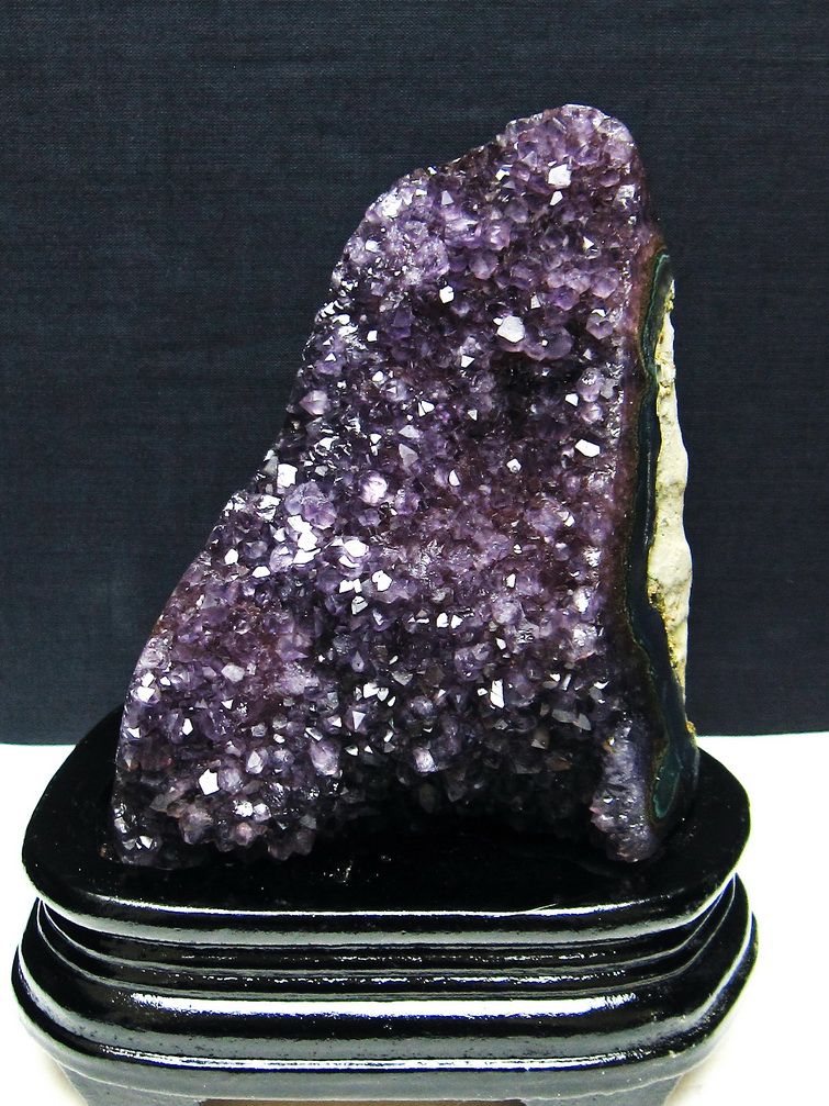 ウルグアイ産アメジストクラスター[T95-11485] 1枚目